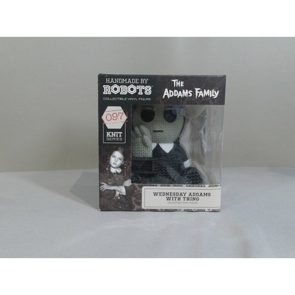 Handmade by Robots Wednesday Addams with Thing Knit Series Vinyl Figure 097